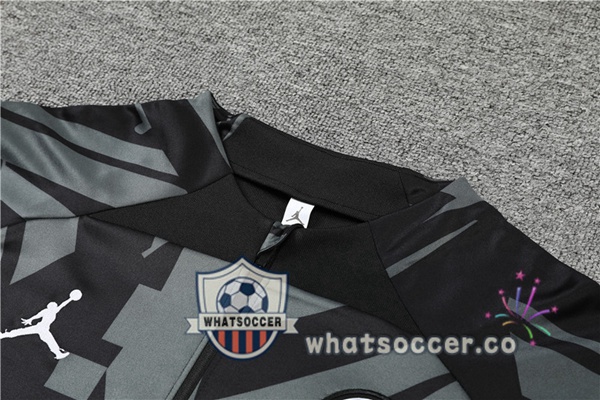 Paris PSG Black Tracksuit 2022-2023