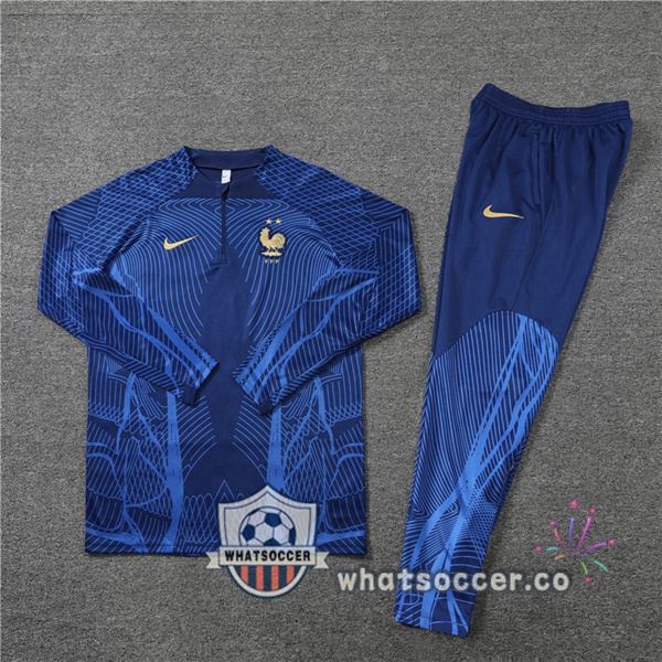 France Blue Tracksuit 2022-2023