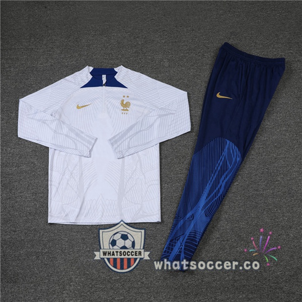 France White Tracksuit 2022-2023