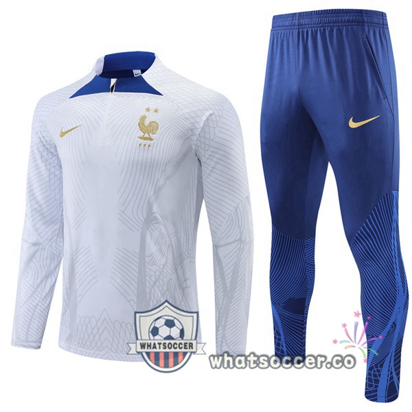 France White Tracksuit 2022-2023
