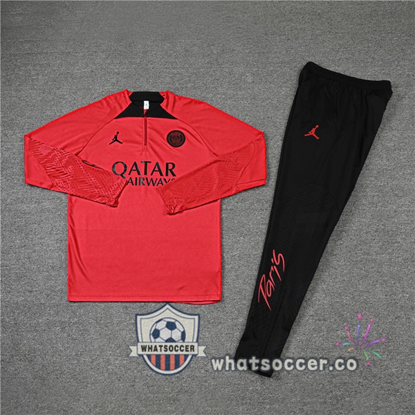 Paris PSG Red Tracksuit 2022-2023
