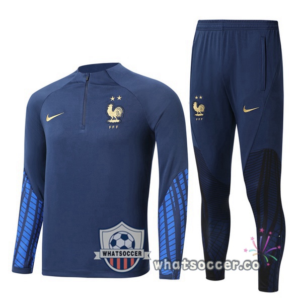 France Cyan Tracksuit 2022-2023