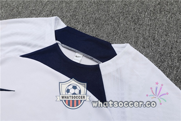 Paris PSG Training T-Shirts + Shorts White 2022-2023