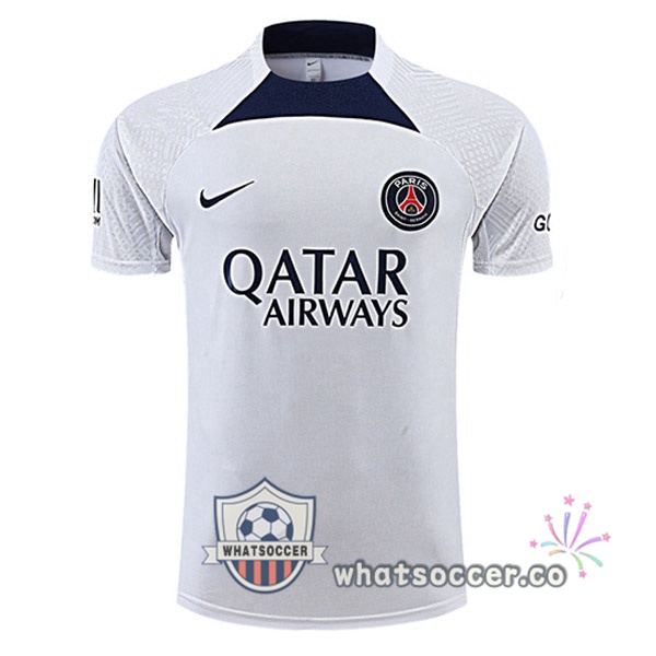 Paris PSG Training T-Shirts White 2022-2023