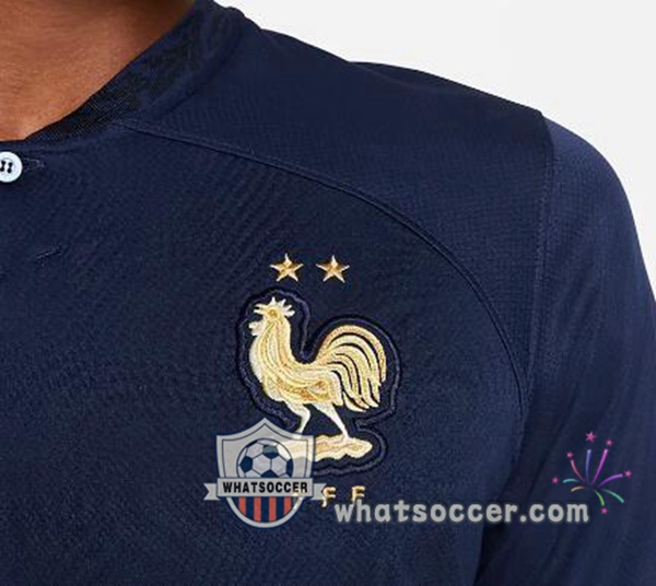 France Home Soccer Jerseys Royal Blue 2022-2023