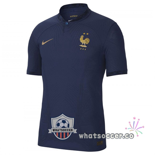 France Home Soccer Jerseys Royal Blue 2022-2023