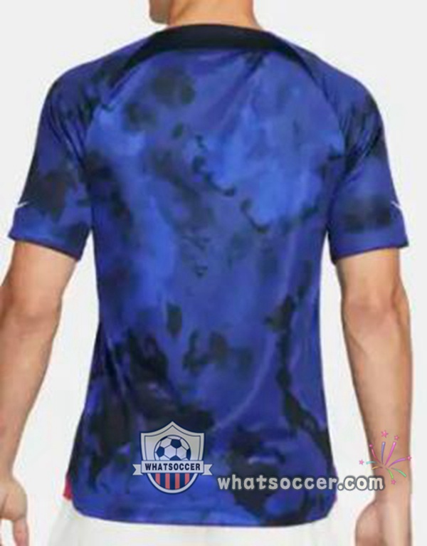 USA Away Soccer Jerseys Blue 2022-2023