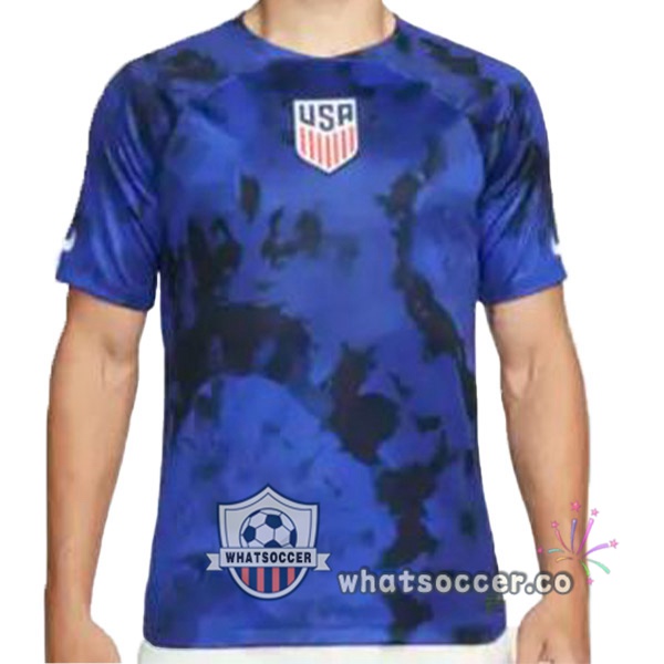 USA Away Soccer Jerseys Blue 2022-2023