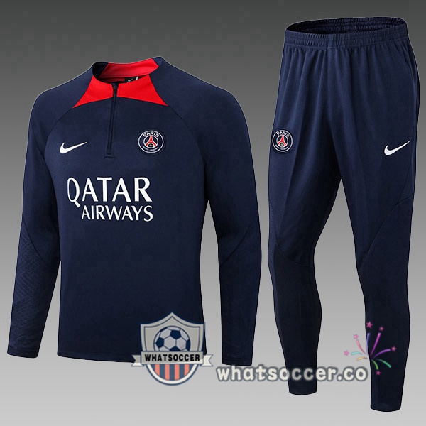 Paris PSG Kids Blue Royal Tracksuit 2022-2023