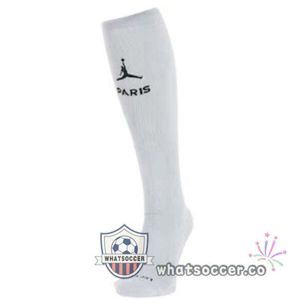 Paris PSG Away White Soccer Socks 2022-2023