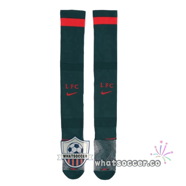 FC Liverpool Third Soccer Socks Green 2022-2023