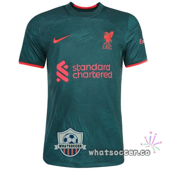 FC Liverpool Third Soccer Jerseys Green 2022-2023