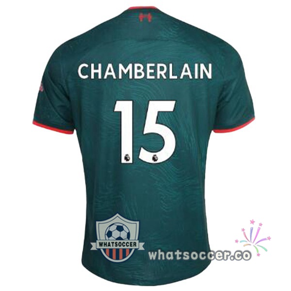 FC Liverpool (CHAMBERLAIN 15) Third Soccer Jerseys Green 2022-2023