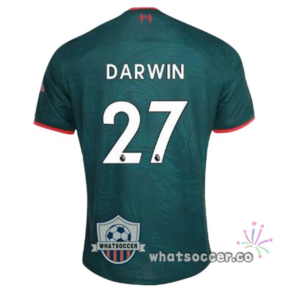 FC Liverpool (DARWIN 27) Third Soccer Jerseys Green 2022-2023