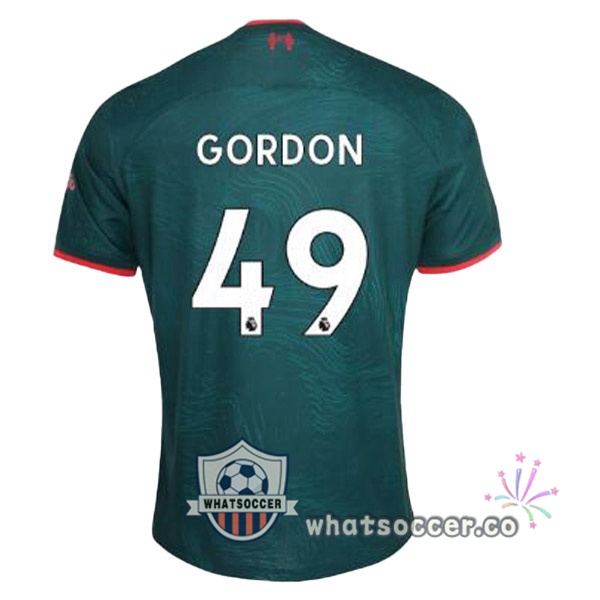 FC Liverpool (GORDON 49) Third Soccer Jerseys Green 2022-2023