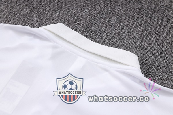 Training Polo Bayern Munich + Pants White 2023-2024
