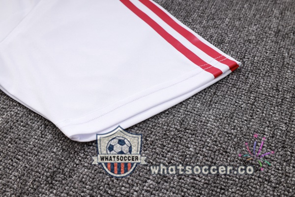 Training Polo Manchester United + Pants White 2023-2024