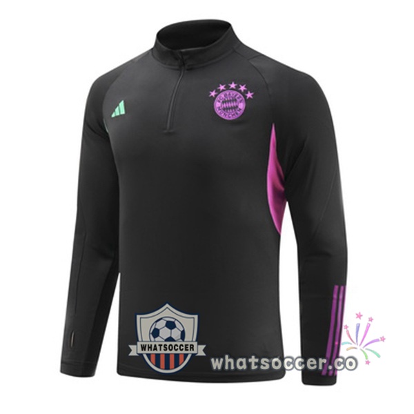 Soccer Sweater Bayern Munich Black 2023-2024