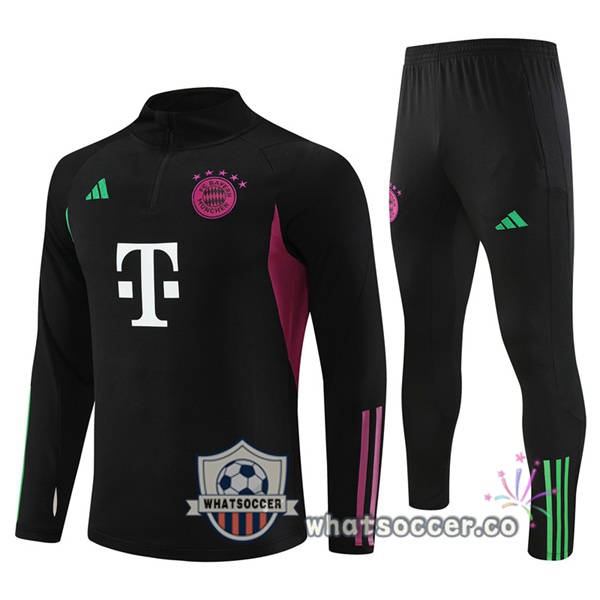 Tracksuit Bayern Munich Black 2023-2024