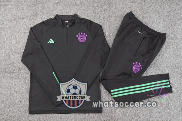Tracksuit Bayern Munich Black 2023-2024