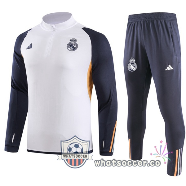 Tracksuit Real Madrid White 2023-2024