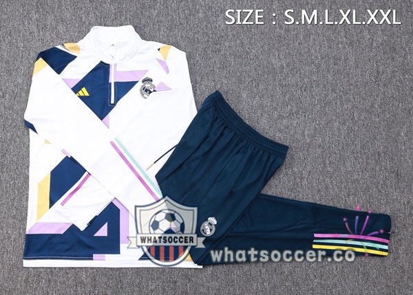 Tracksuit Real Madrid White 2023-2024