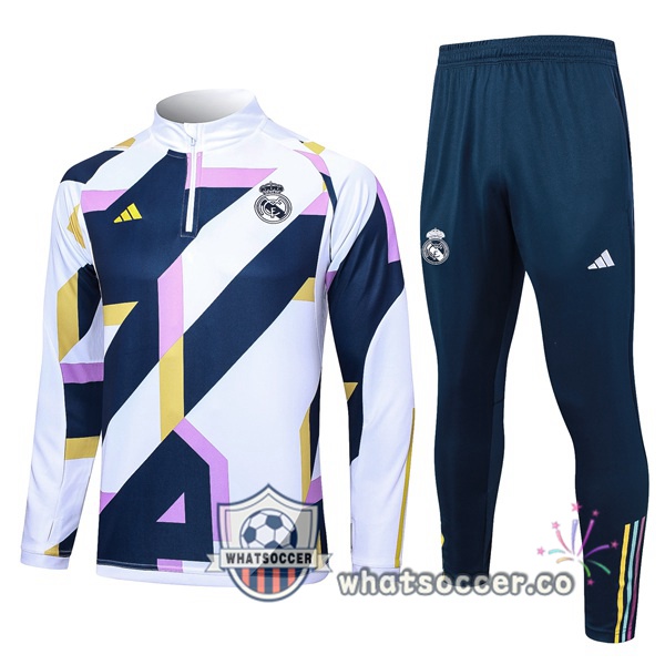 Tracksuit Real Madrid White 2023-2024