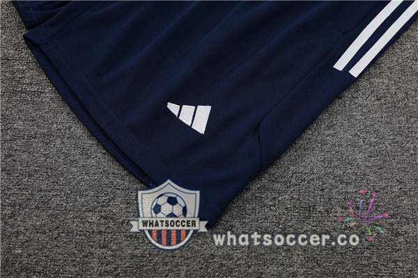 Manchester United Training T-Shirts + Shorts Blue Royal 2023-2024