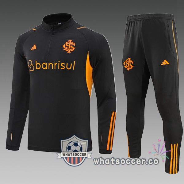 Tracksuit SC Internacional Kids Black 2023-2024