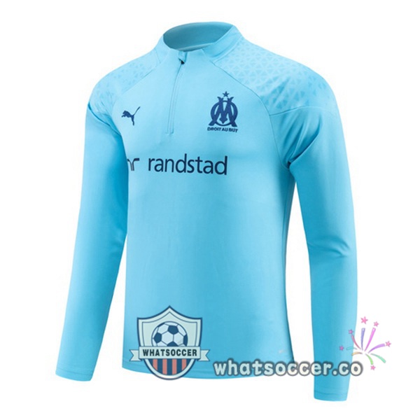 Soccer Sweater Olympique de Marseille Blue 2023-2024