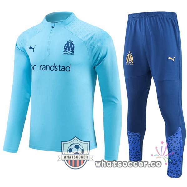 Tracksuit Olympique de Marseille Blue 2023-2024