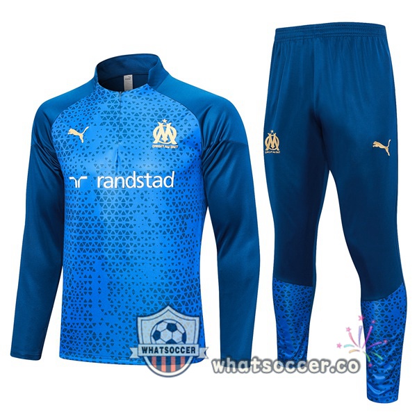 Tracksuit Olympique de Marseille Blue 2023-2024