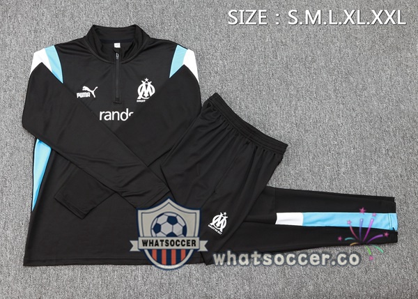 Tracksuit Olympique de Marseille Black 2023-2024