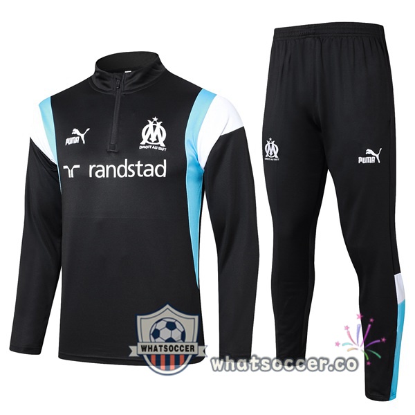 Tracksuit Olympique de Marseille Black 2023-2024