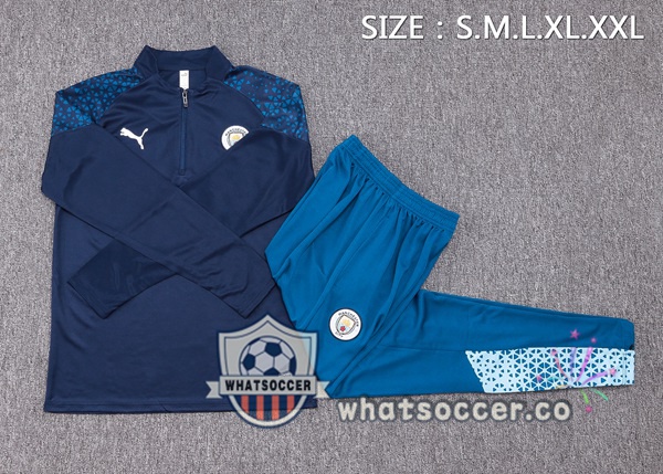 Tracksuit Manchester City Blue Royal 2023-2024