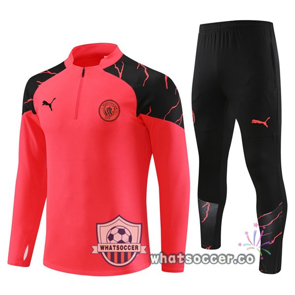 Tracksuit Manchester City Red 2023-2024