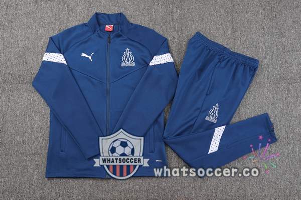 Training Jacket Olympique de Marseille Blue Royal 2023-2024