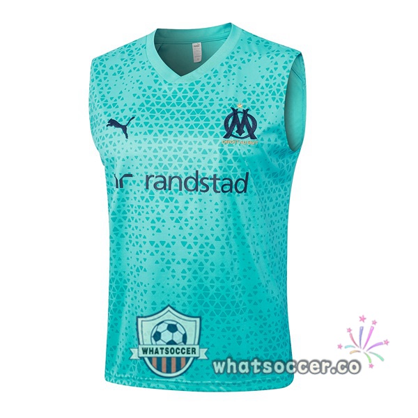 Olympique de Marseille Soccer Vest Blue 2023-2024