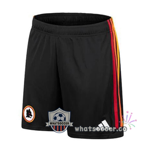 AS Roma Third Soccer Jerseys Black 2023-2024