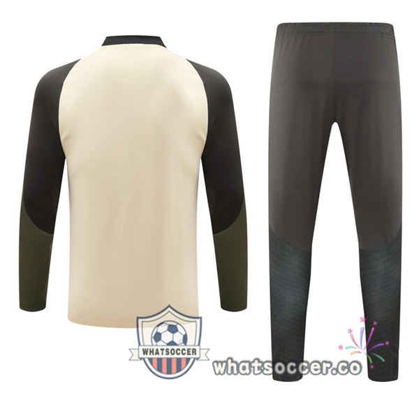 Tracksuit FC Barcelona Yellow Green 2023-2024