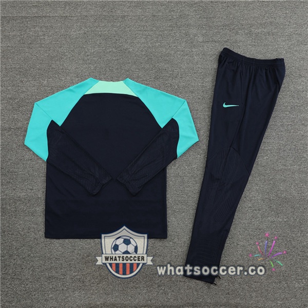 Tracksuit FC Barcelona Blue Royal Green 2023-2024