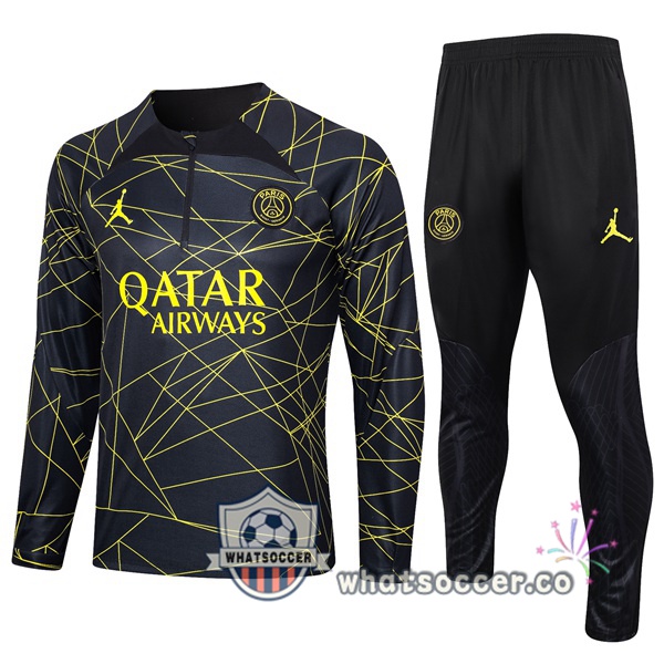 Tracksuit JORDAN Paris PSG Black 2023-2024
