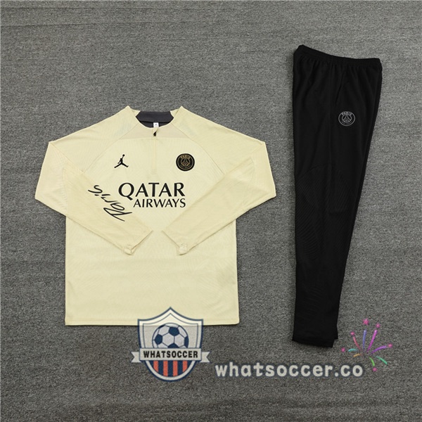 Tracksuit JORDAN Paris PSG Yellow 2023-2024