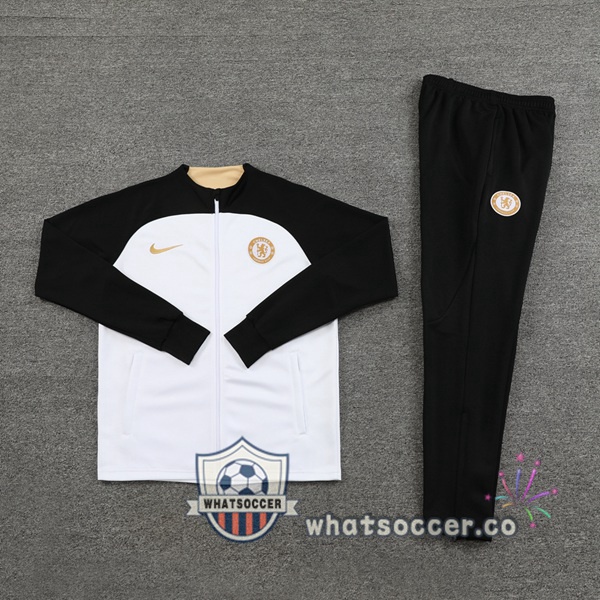 Training Jacket FC Chelsea White 2023-2024