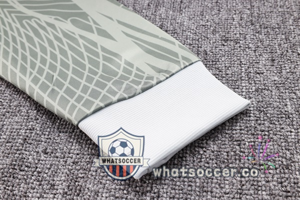 Training Jacket FC Barcelona White Green 2023-2024