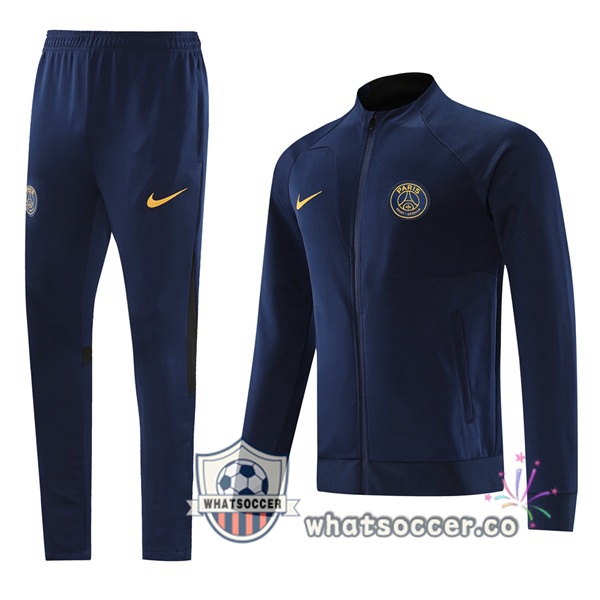 Training Jacket Paris PSG Blue Royal 2023-2024