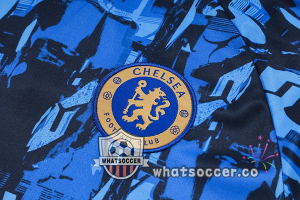 FC Chelsea Training T-Shirts + Shorts Blue 2023-2024