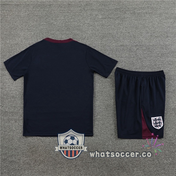 England Training T-Shirts + Shorts Blue Royal 2023-2024
