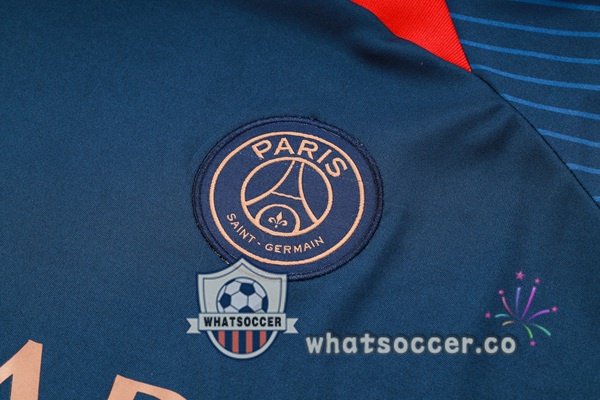 Paris PSG Training T-Shirts + Shorts Blue Royal 2023-2024