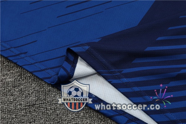 FC Barcelona Training T-Shirts + Shorts Blue 2023-2024